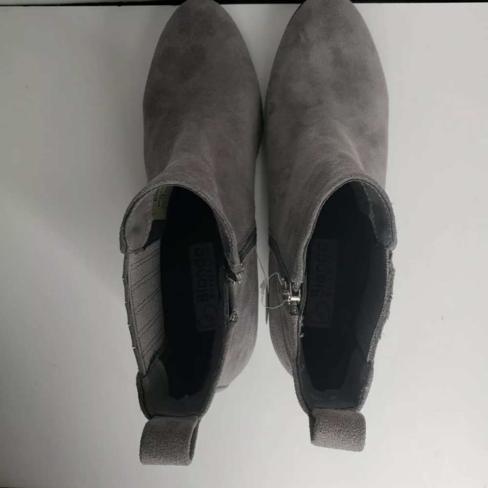 Blondo Sydney Waterproof women's gray ankle boots - Picture 7 of 12